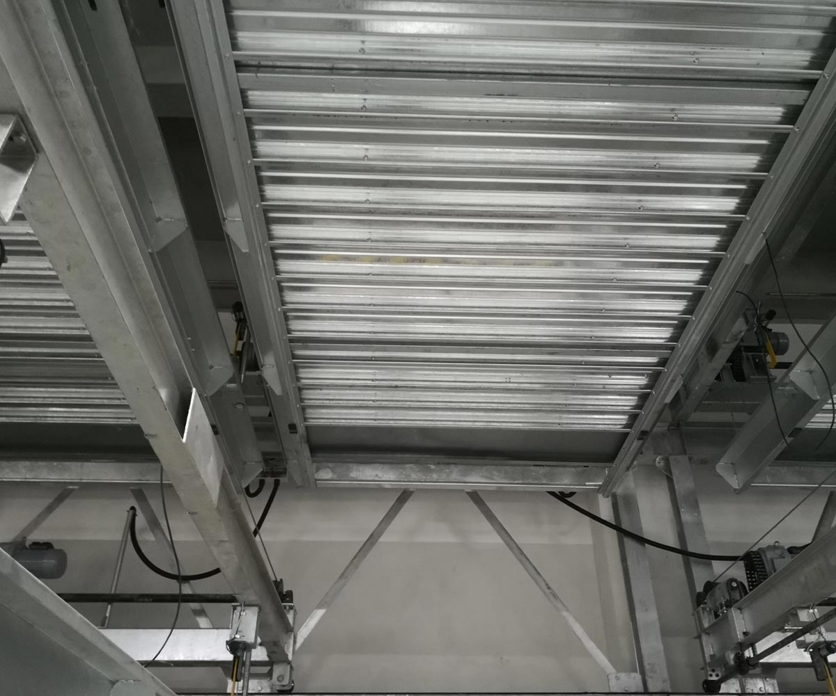 凉州区二层升降横移式机械式停车库